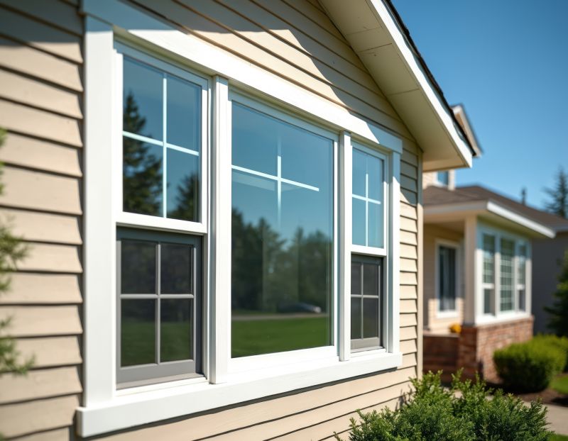 Double-Hung Windows on Residential Property