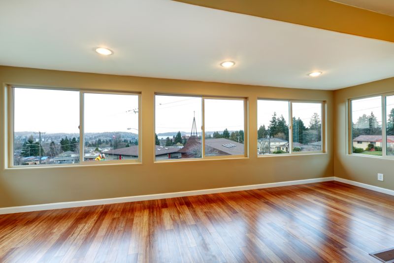 Picture Windows in Living Area